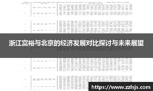 浙江富裕与北京的经济发展对比探讨与未来展望